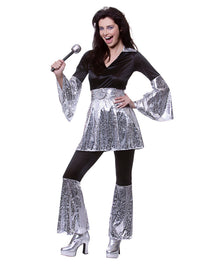 Mamma Mia - Black & Silver Costume
