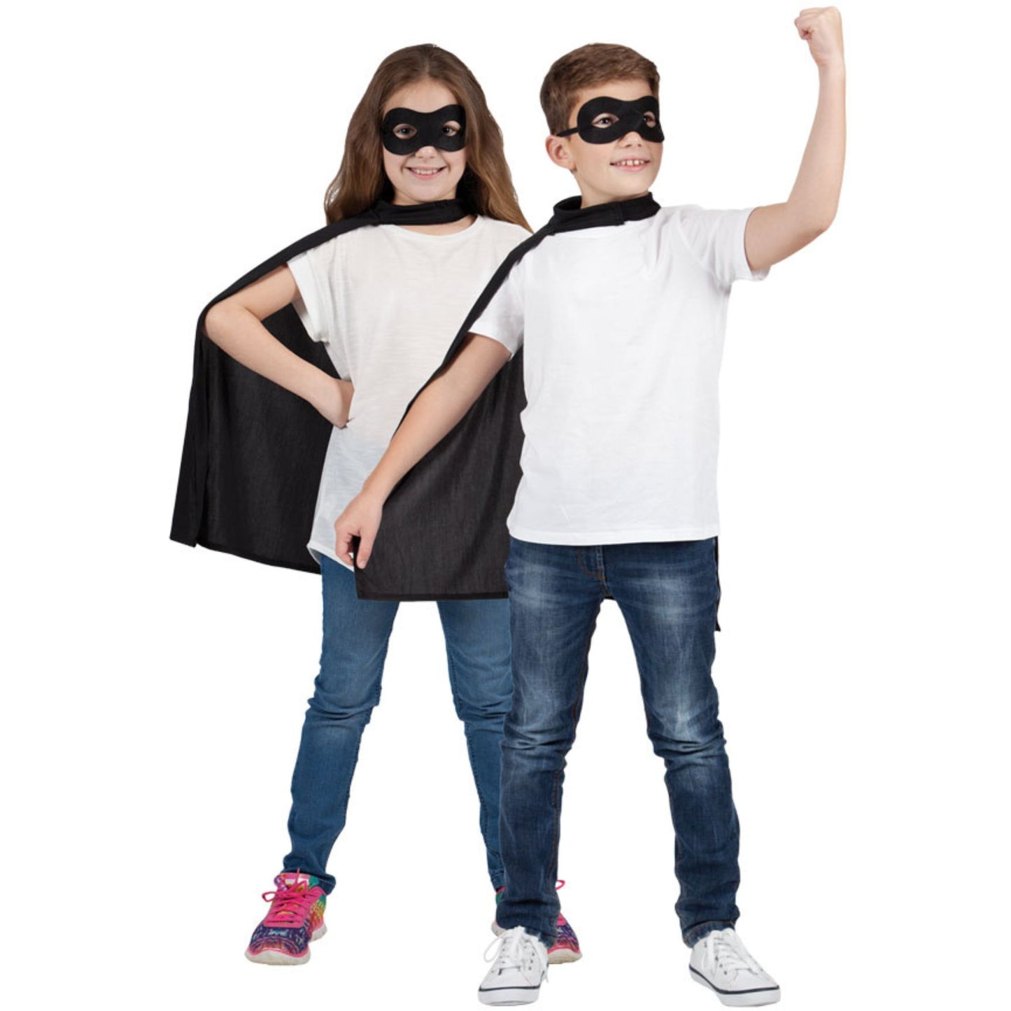 Kid's Superhero Cape & Mask