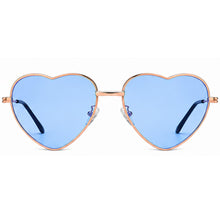 Heart Shape Glasses - Blue