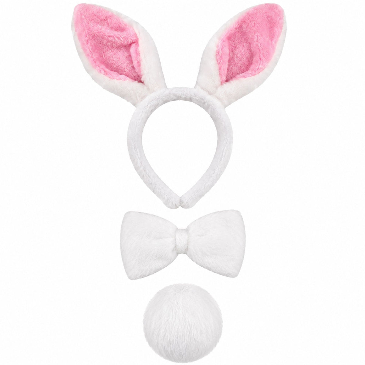 Bunny Set - White and Pink