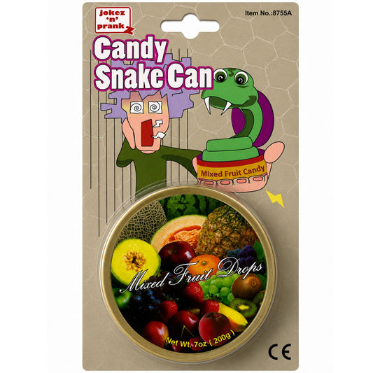 Candy Snake Can