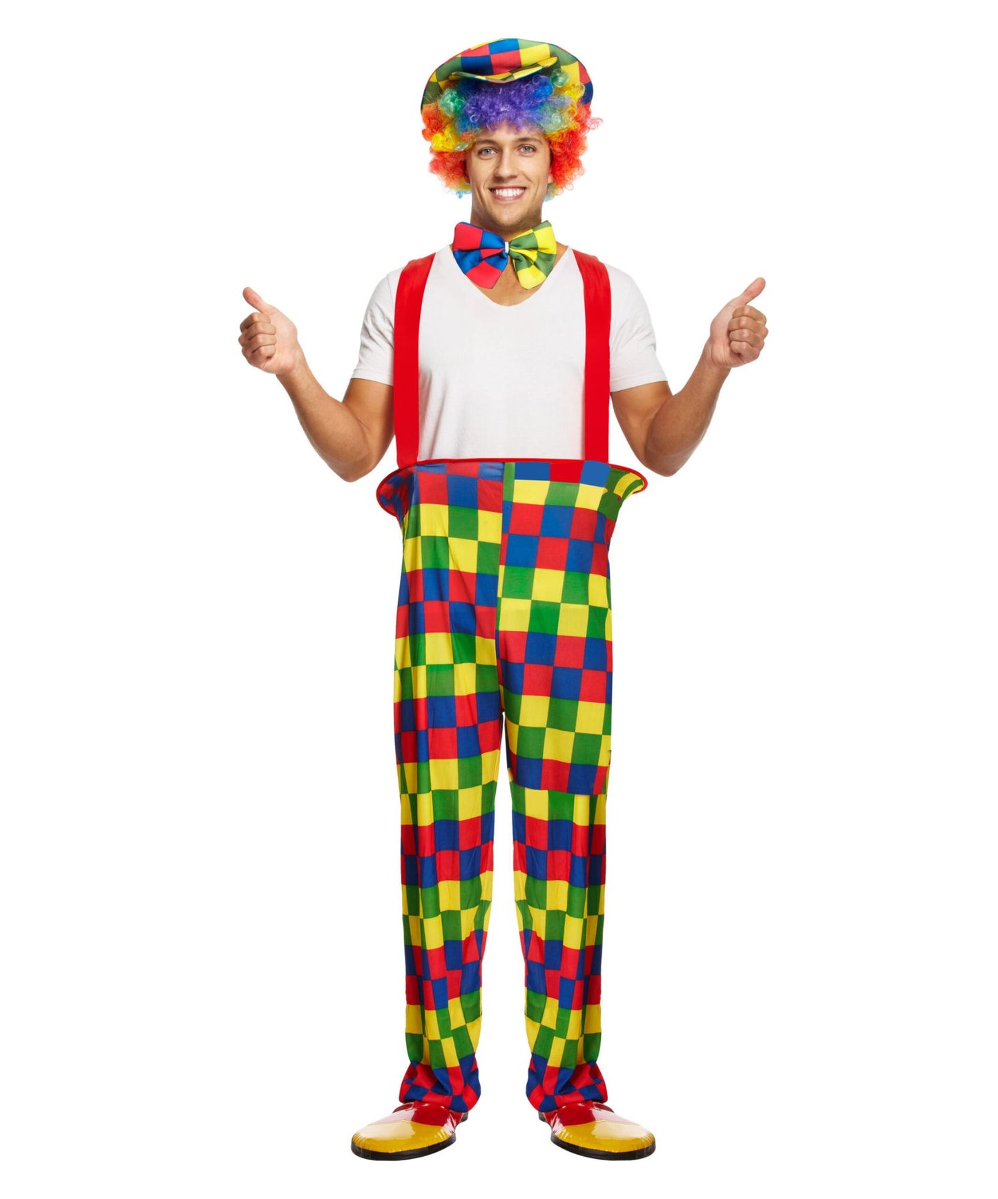Rainbow Clown Costume