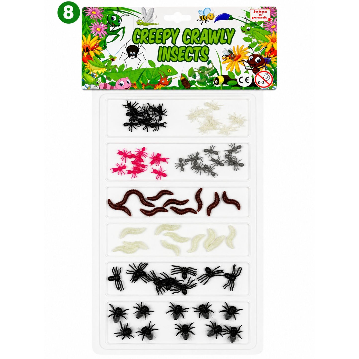 Creepy Crawly Insect Pack 8