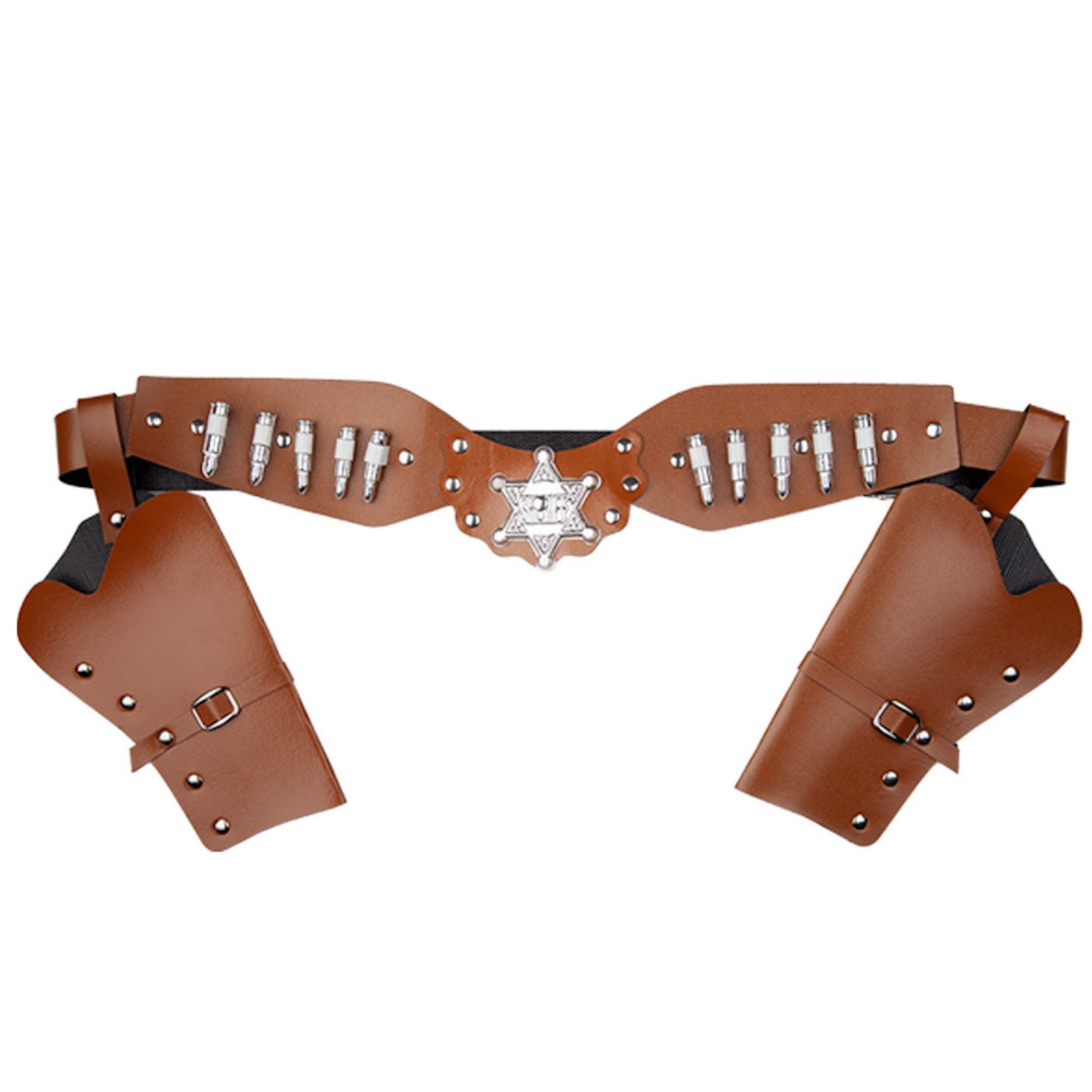 Deluxe Cowboy Belt With Holsters