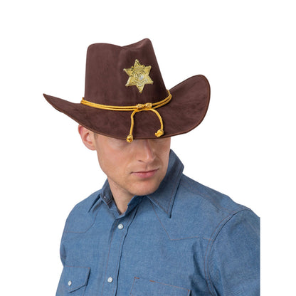 Deluxe Suede Sheriff Hat