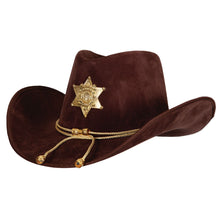 Deluxe Suede Sheriff Hat