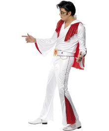 Elvis Costume - White & Red