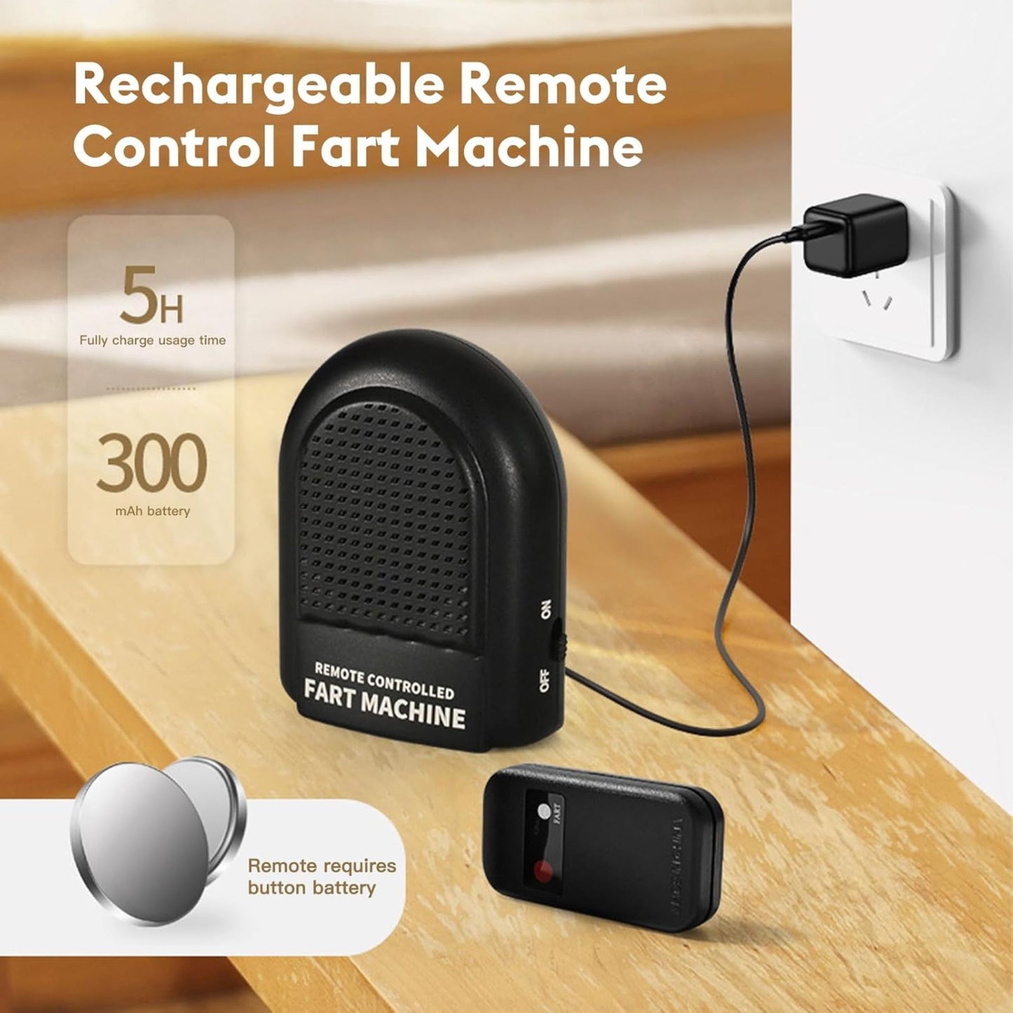 Remote Controlled Fart Machine