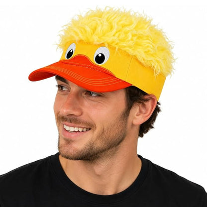 Funny Duck Plush Cap