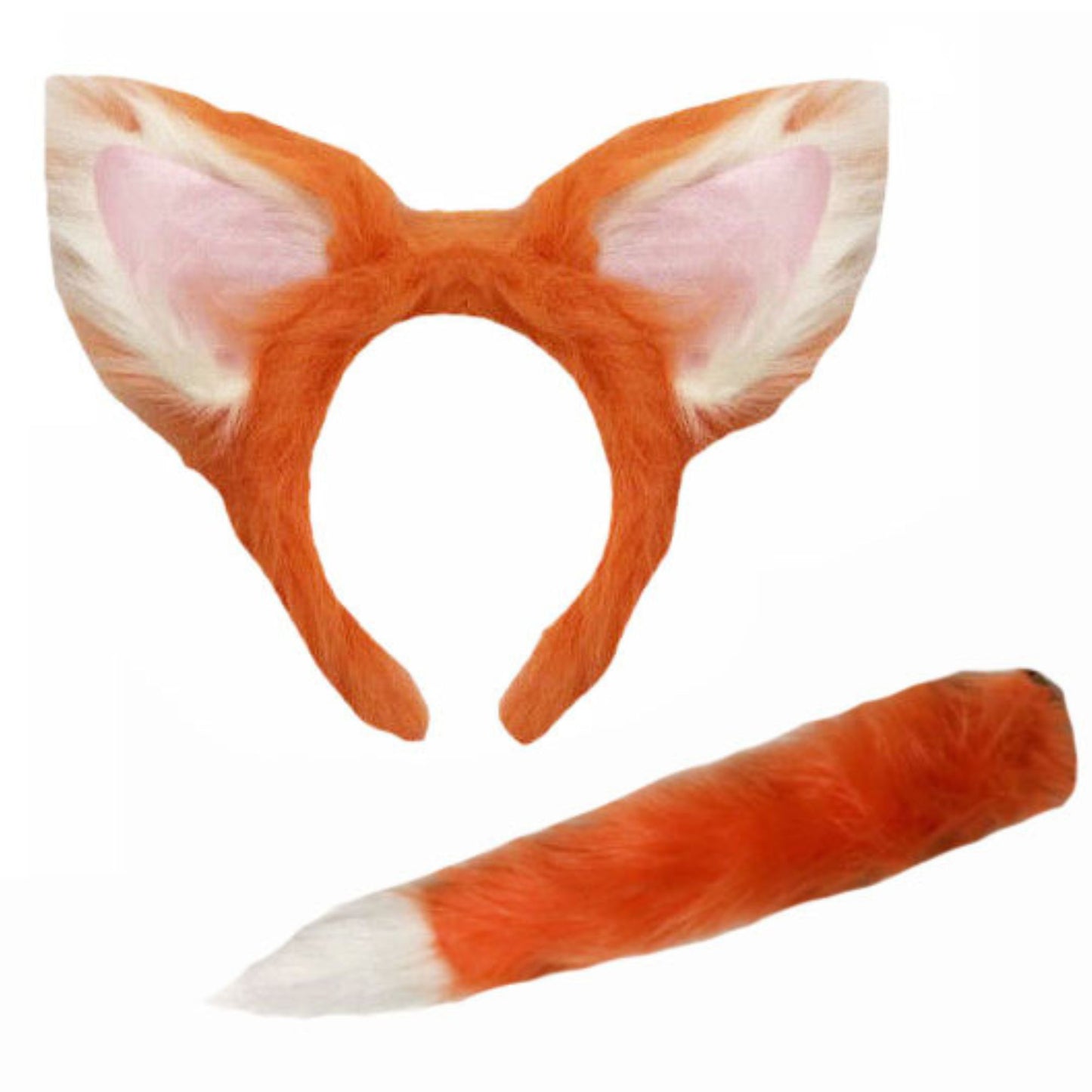 Fluffy Orange Fox Set