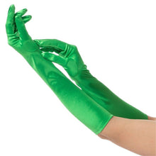Long Gloves - Green