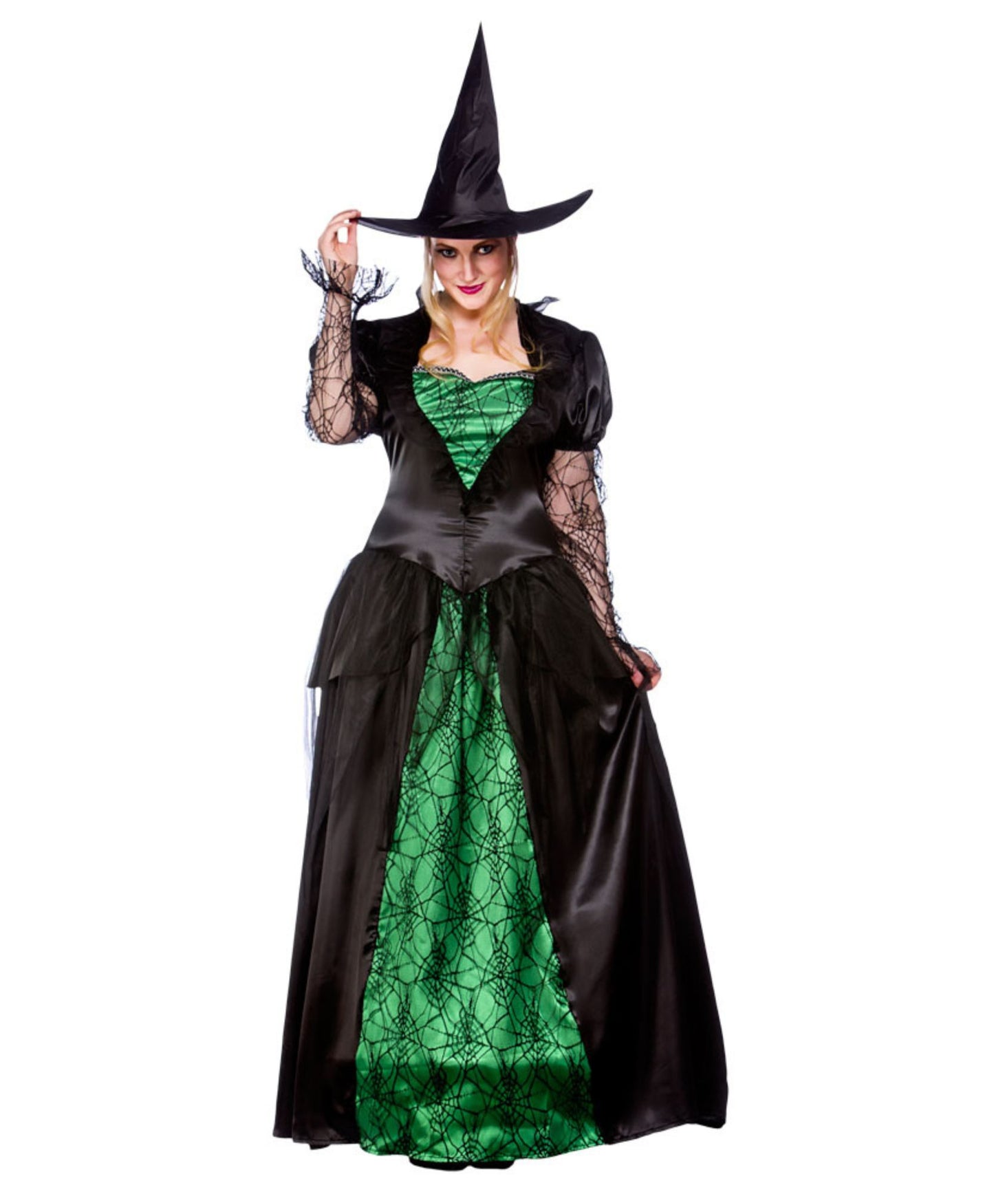 Deluxe Emerald Witch Costume