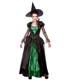 Deluxe Emerald Witch Costume