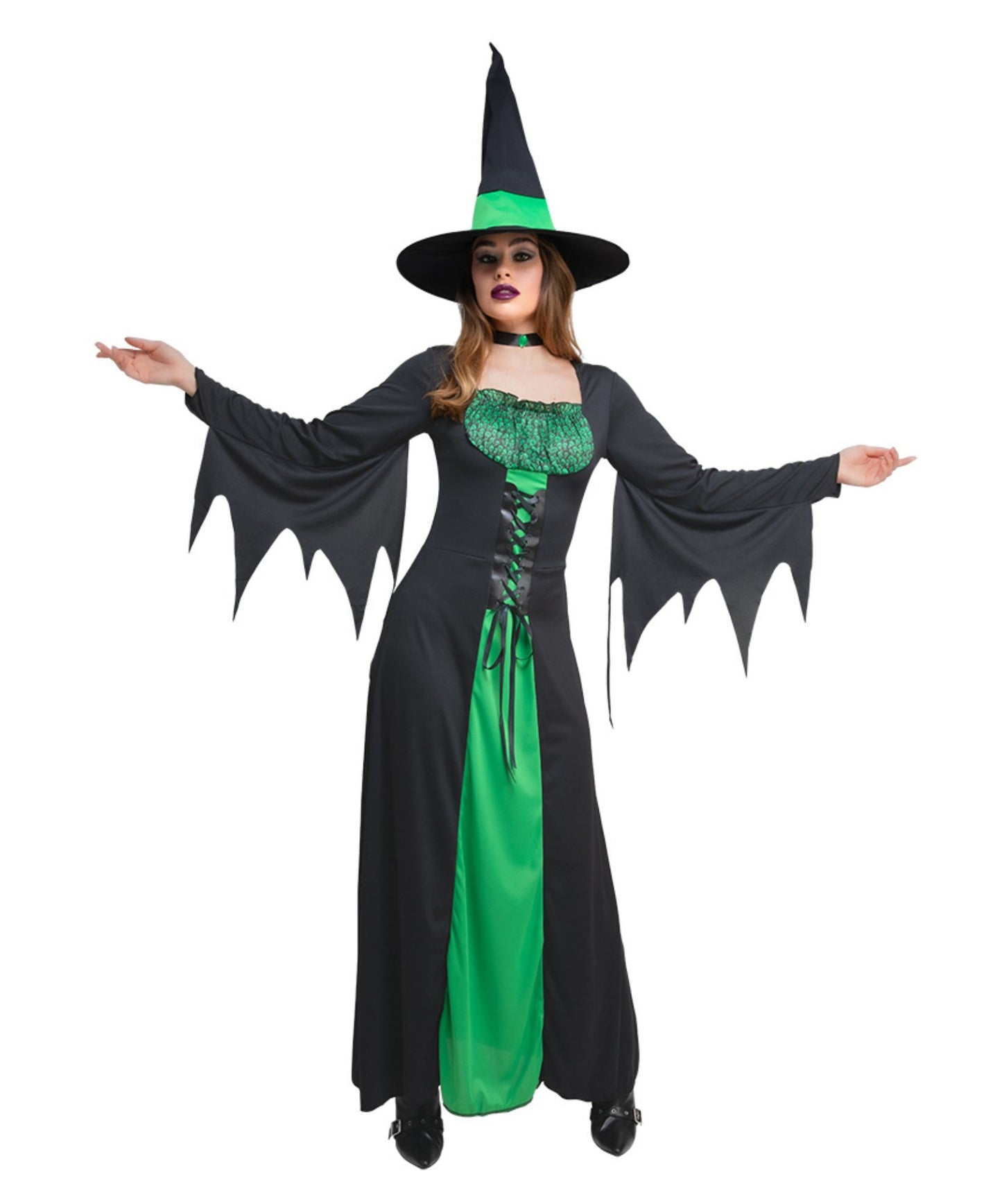 Spellbound Witch Costume - Green