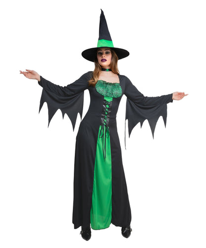 Spellbound Witch Costume - Green