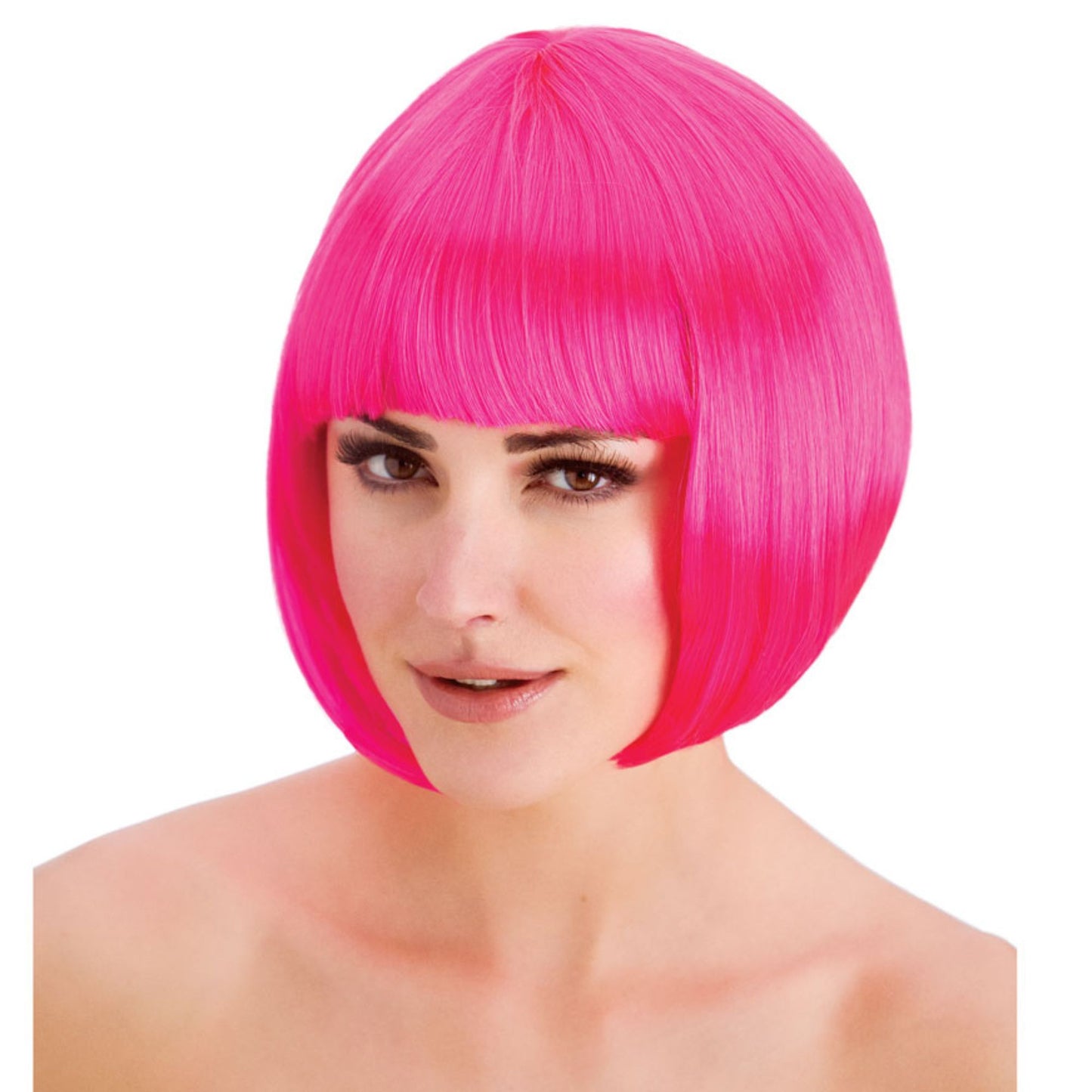Diva Wig - Neon Pink