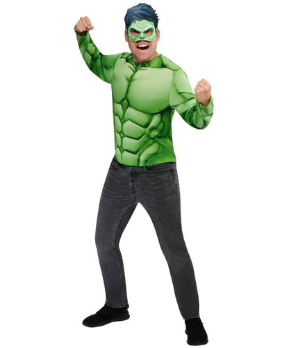 The Hulk Top and Half Mask