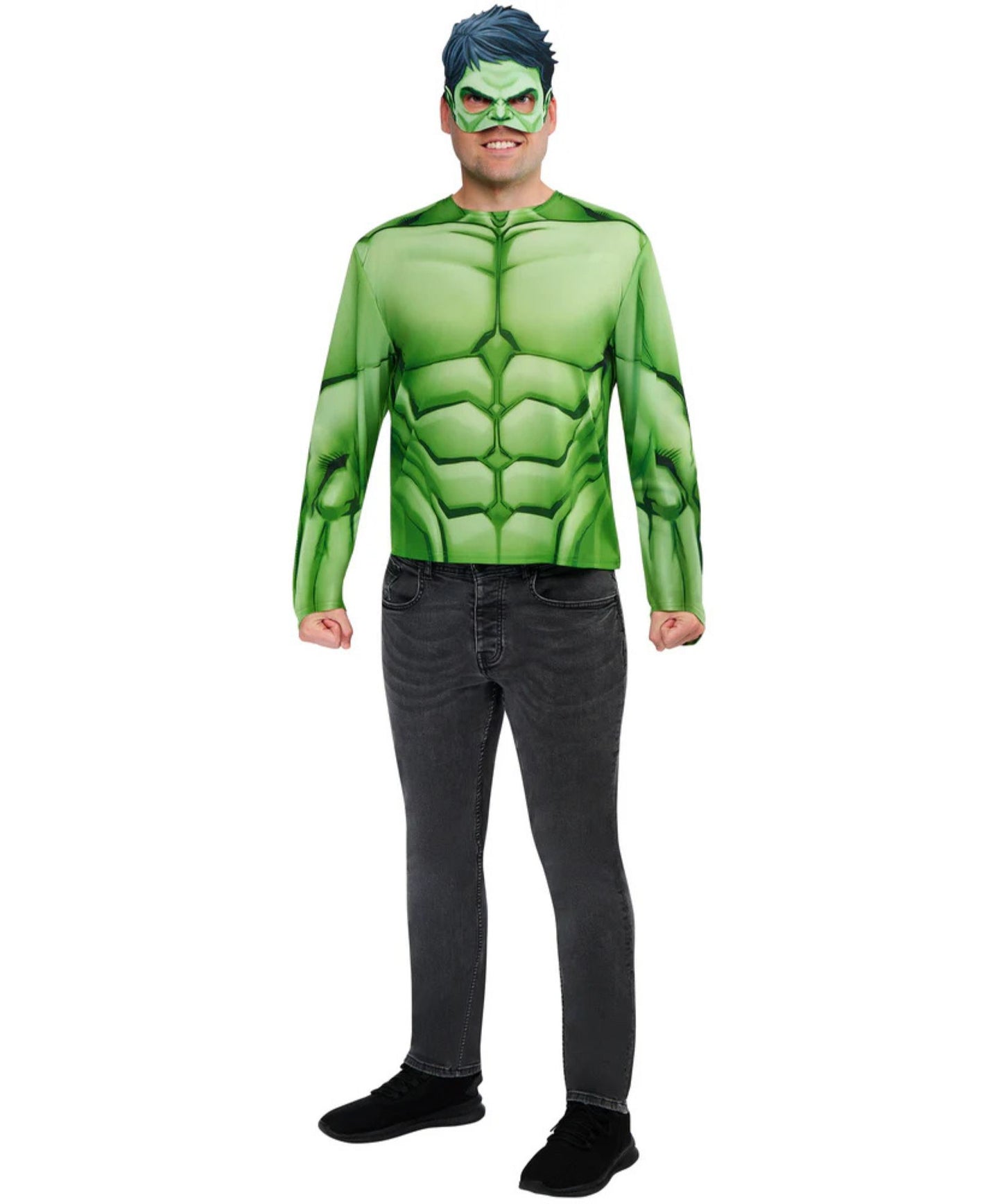 The Hulk Top and Half Mask