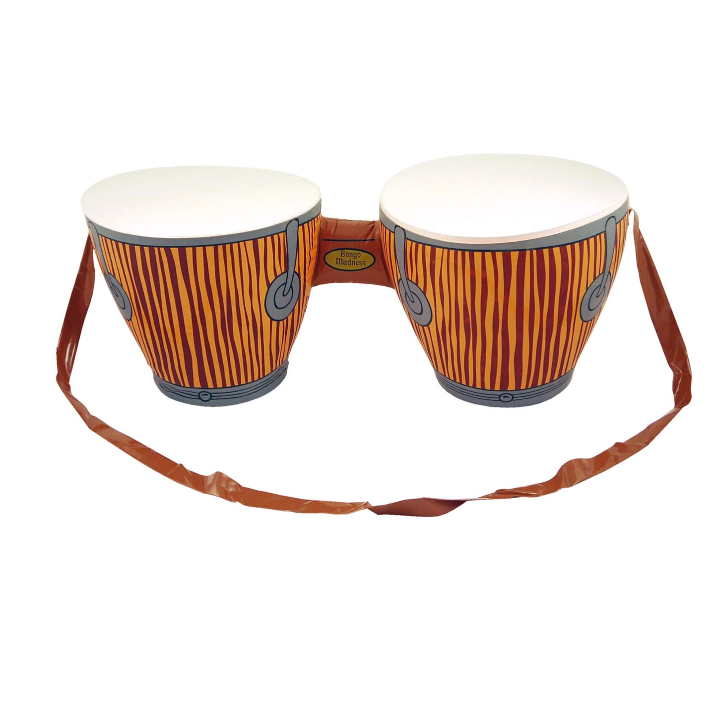 Inflatable Bongo Drum With Strap