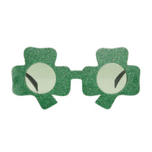 Shamrock Glitter Glasses