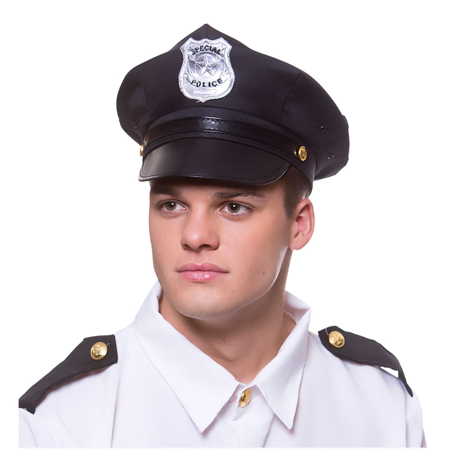 NYC Police Hat - Black