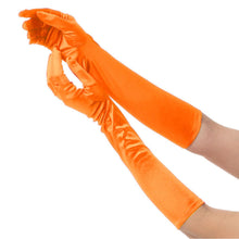 Long Gloves - Orange