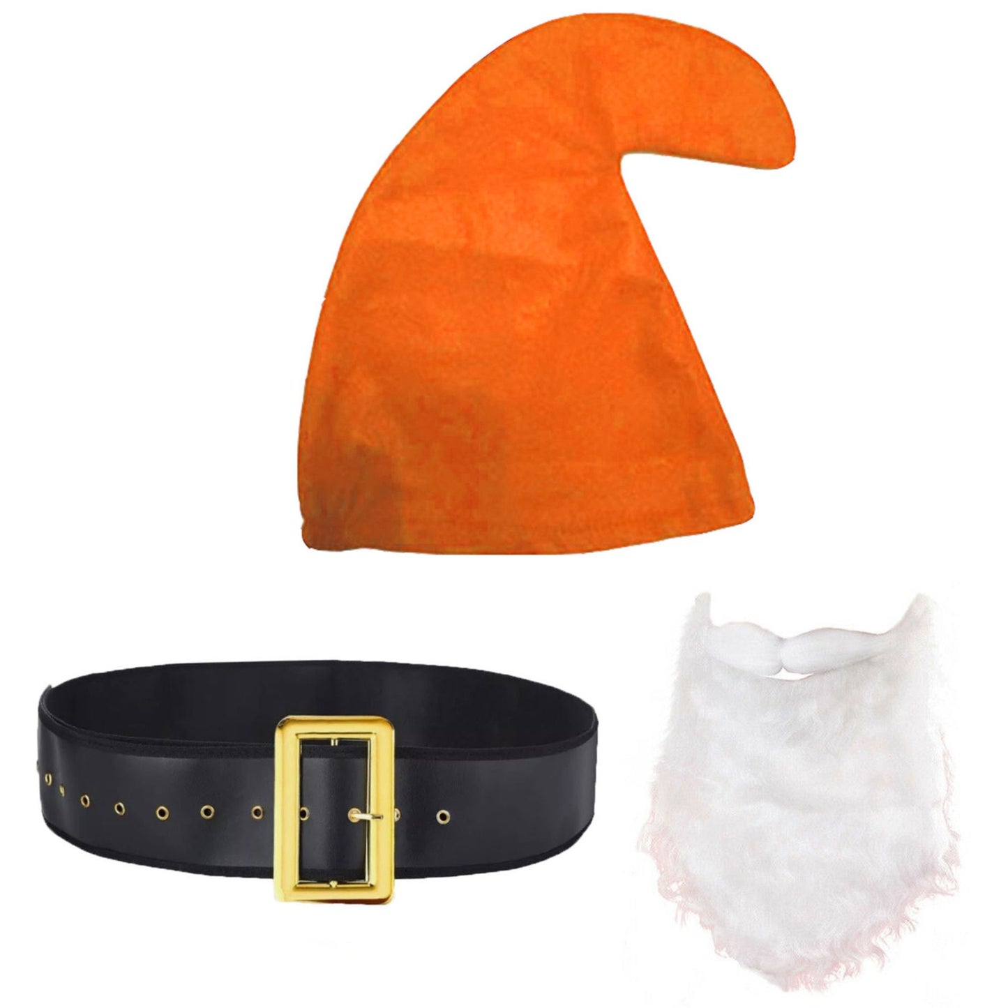 Gnome Hat, Beard & Belt Set