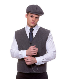 Gangster Waistcoat and Peaky Cap