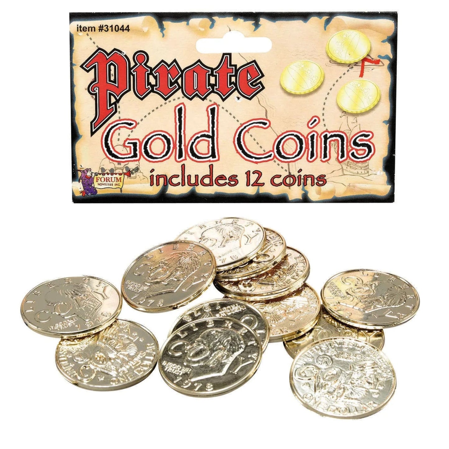 Pirate Gold Coins