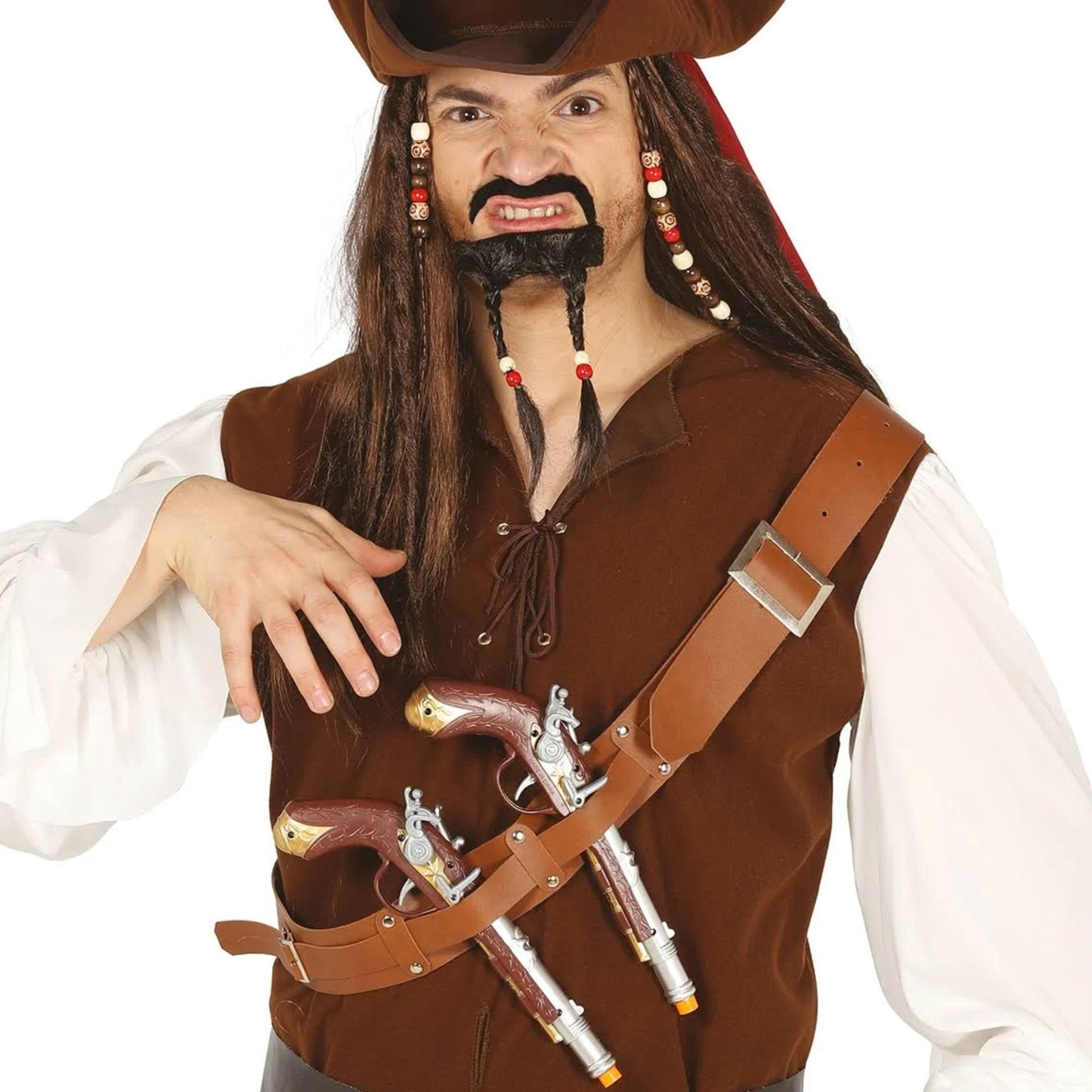 Double Pirate Holster With Guns