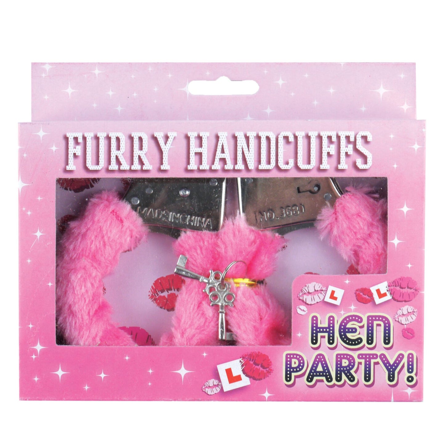 Furry Handcuffs - Pink