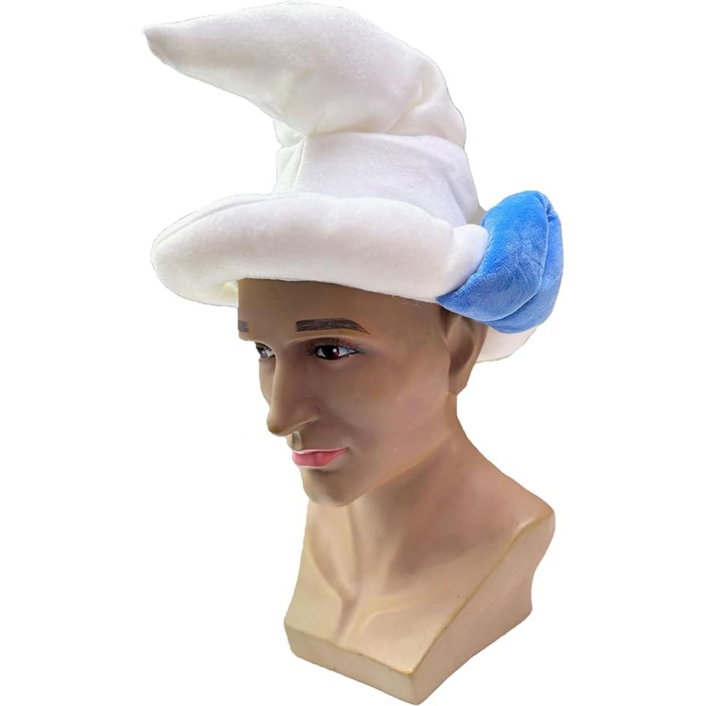 Plush Smurf Hat With Ears