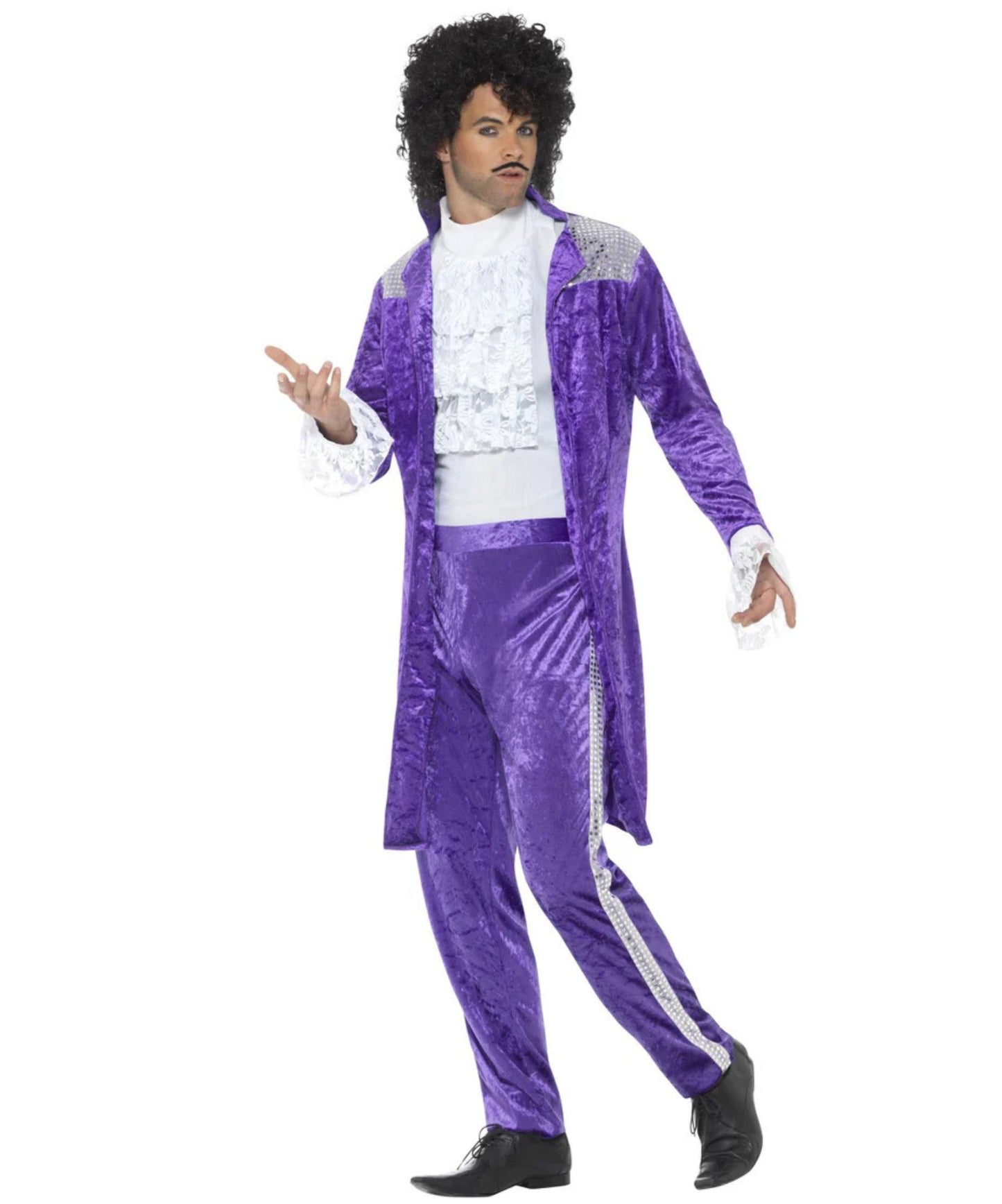 80's Purple Musician Costume