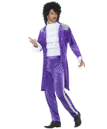 80's Purple Musician Costume
