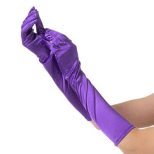 Long Gloves - Purple