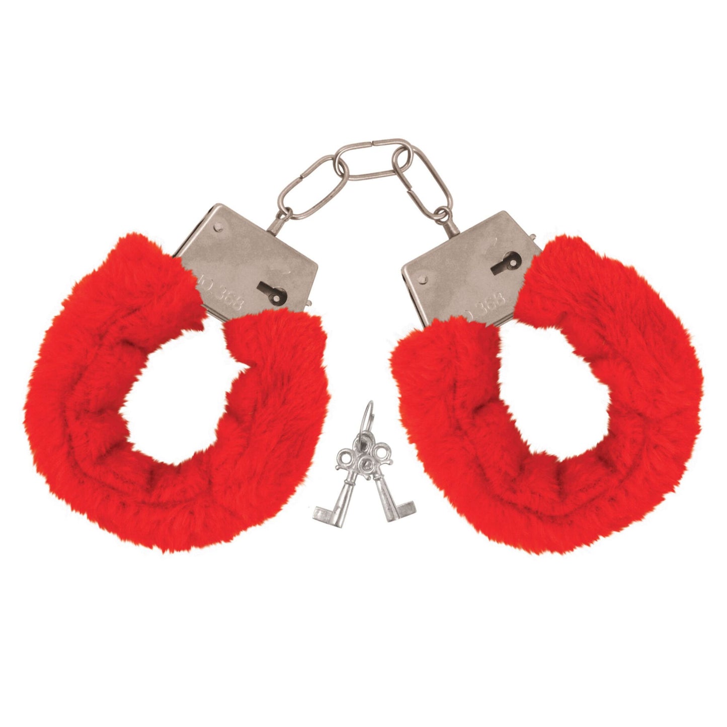Furry Handcuffs - Red