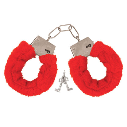 Furry Handcuffs - Red