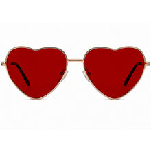 Heart Shape Glasses - Red