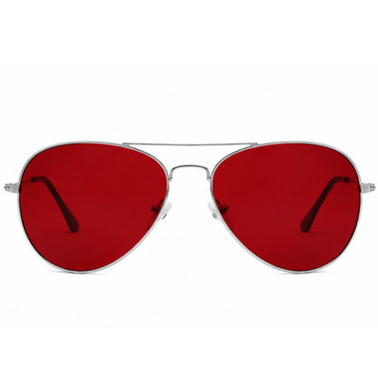 Aviator Glasses - Red