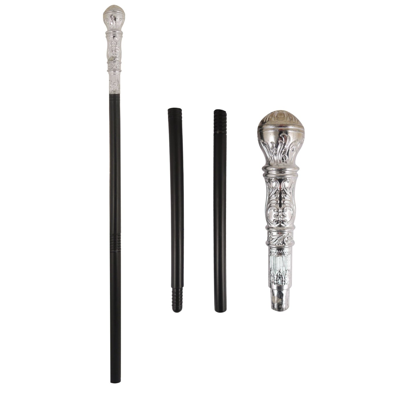 Pimp Cane with Silver Top