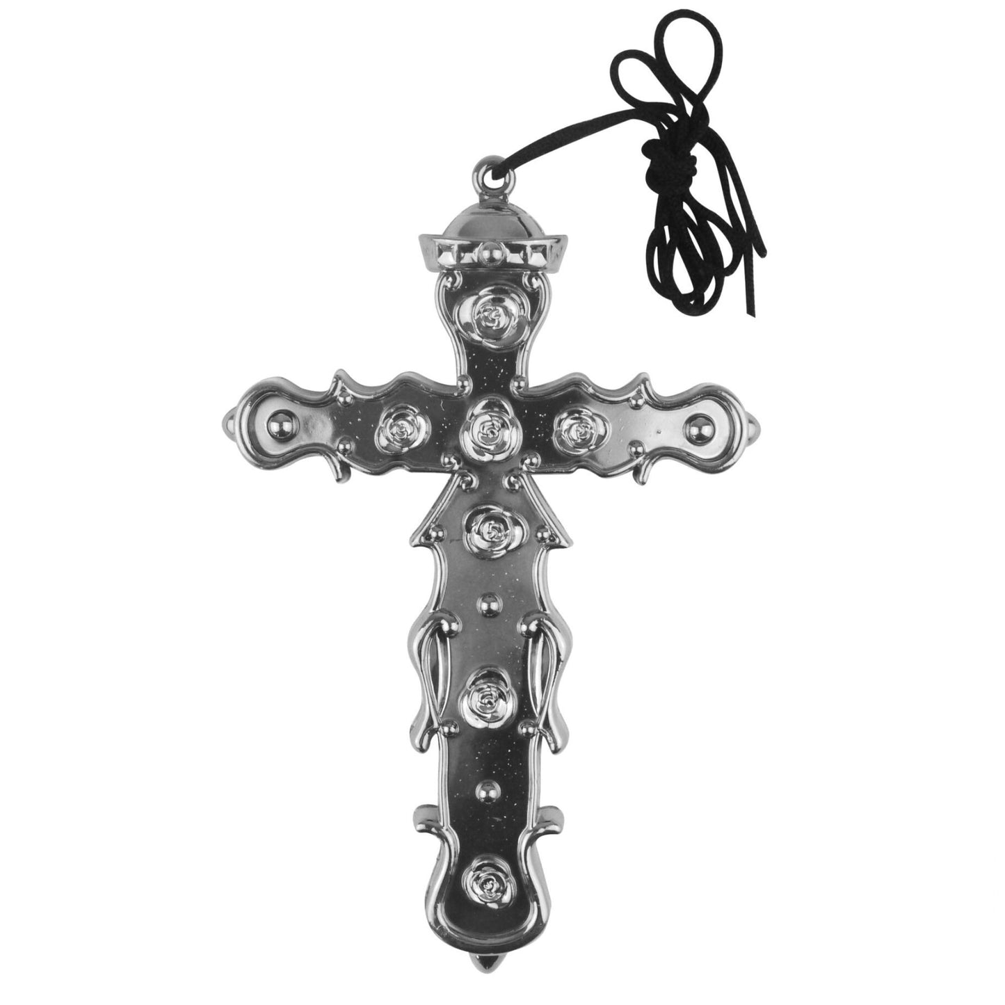 Metallic Cross - Silver