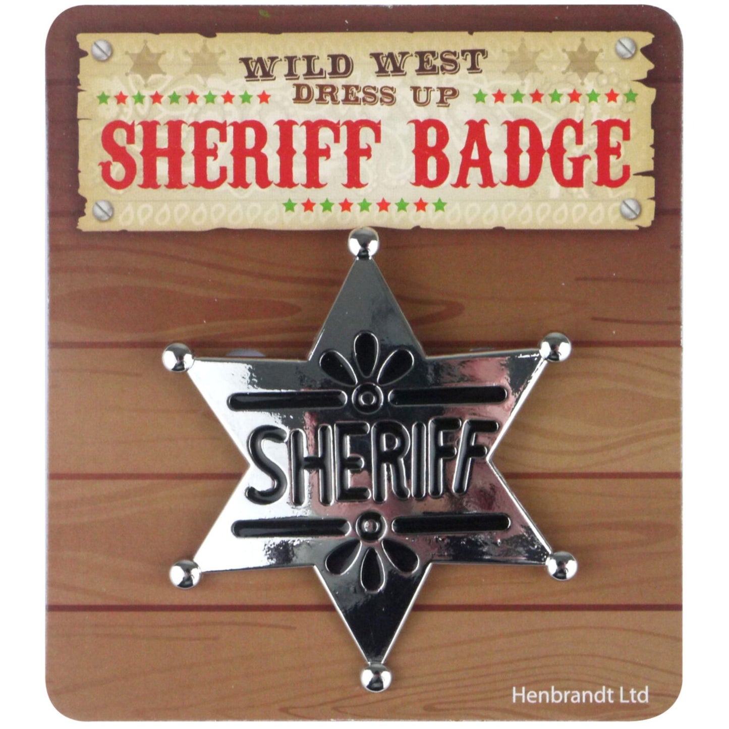 Sheriff Badge - Silver