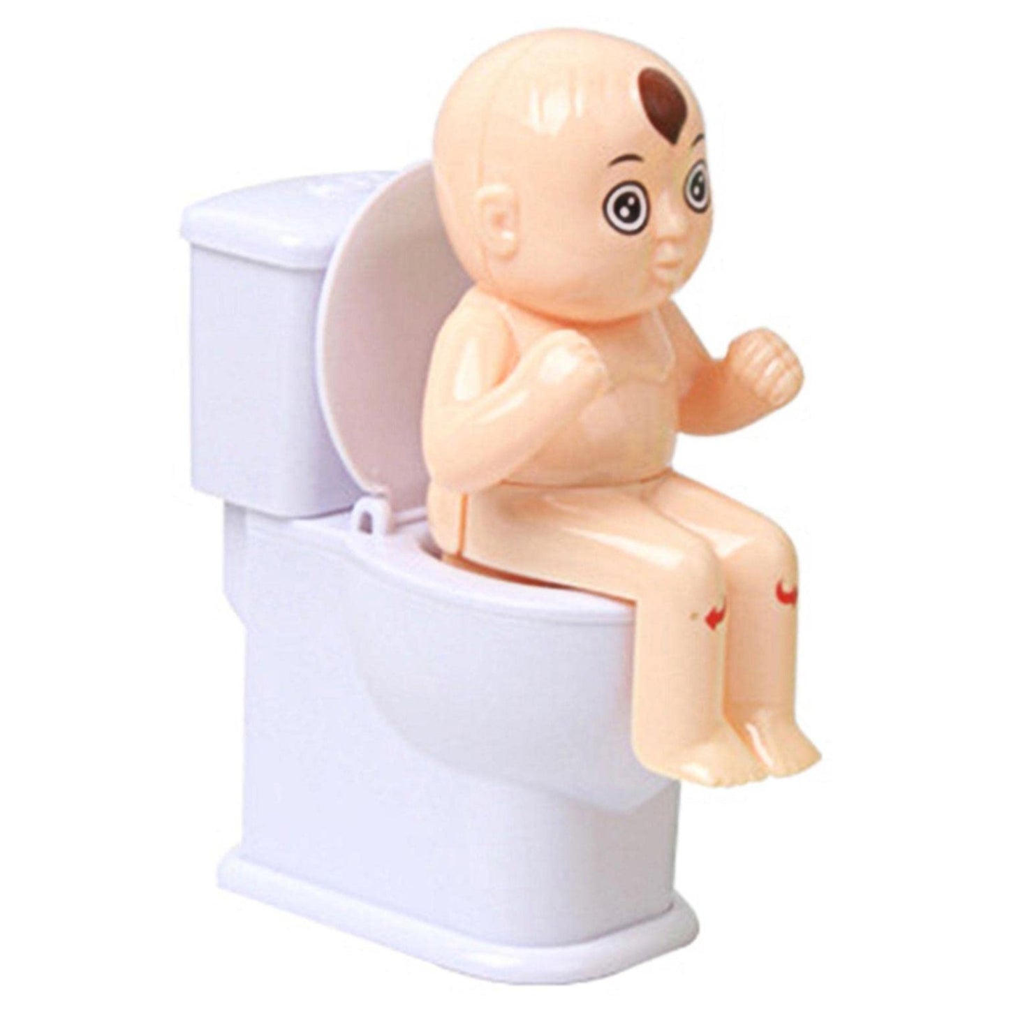 Squirt Boy On Toilet