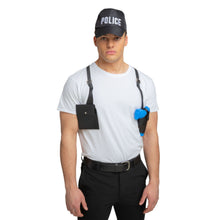 Police Shoulder Holster & Gun