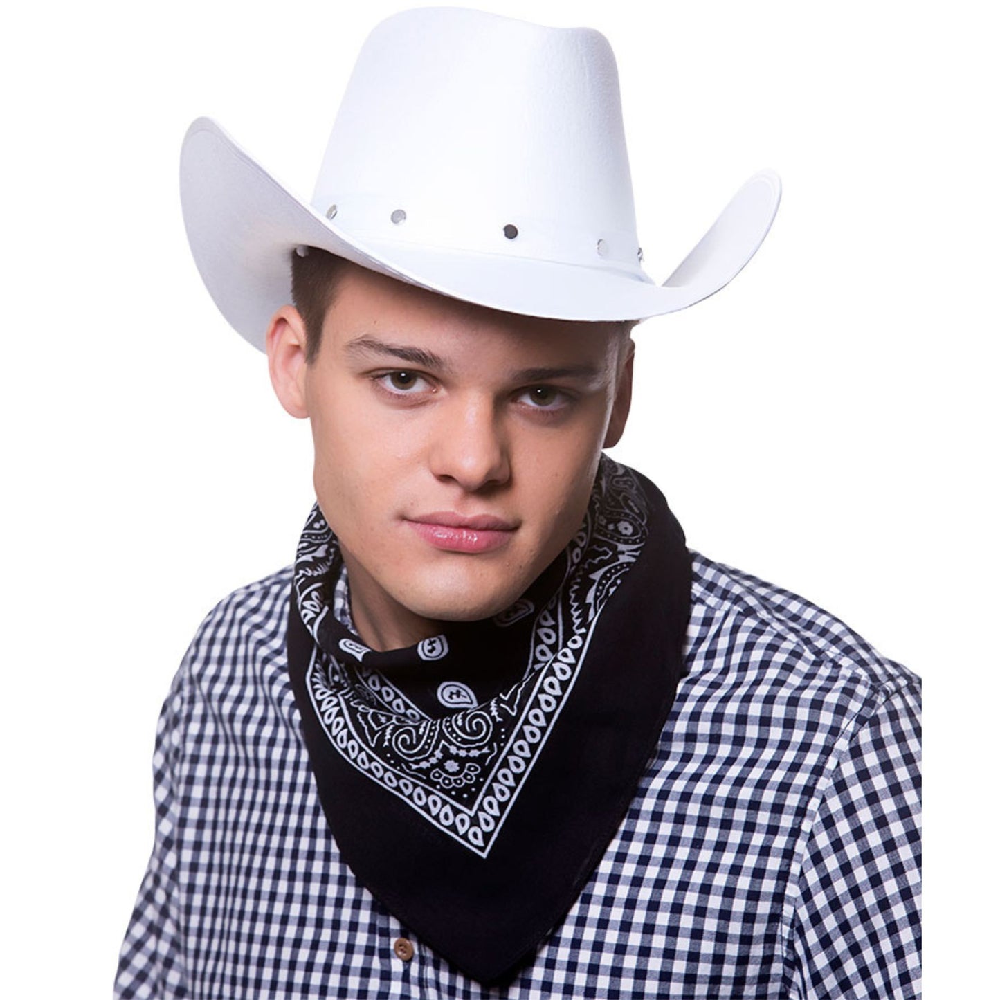 Texan Cowboy Hat - White