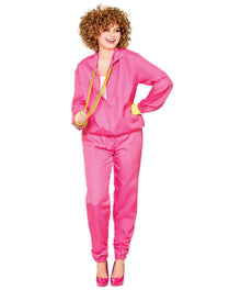 Women's 80's Shell Suit - Pink