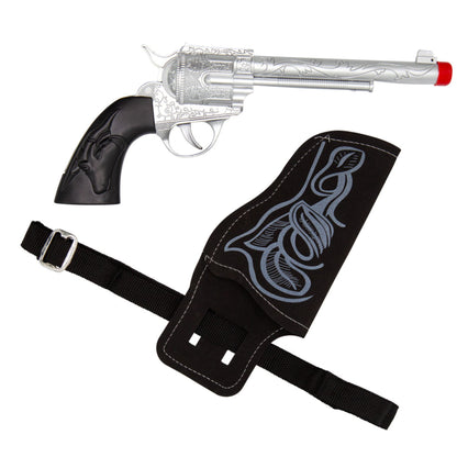 Cowboy Gun & Holster - Black