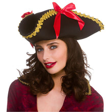 Tricorn Pirate Hat with Bow