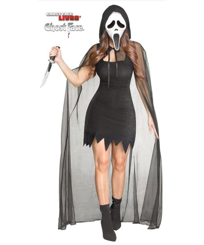 Ladies Ghost Face 30th Anniversary Costume