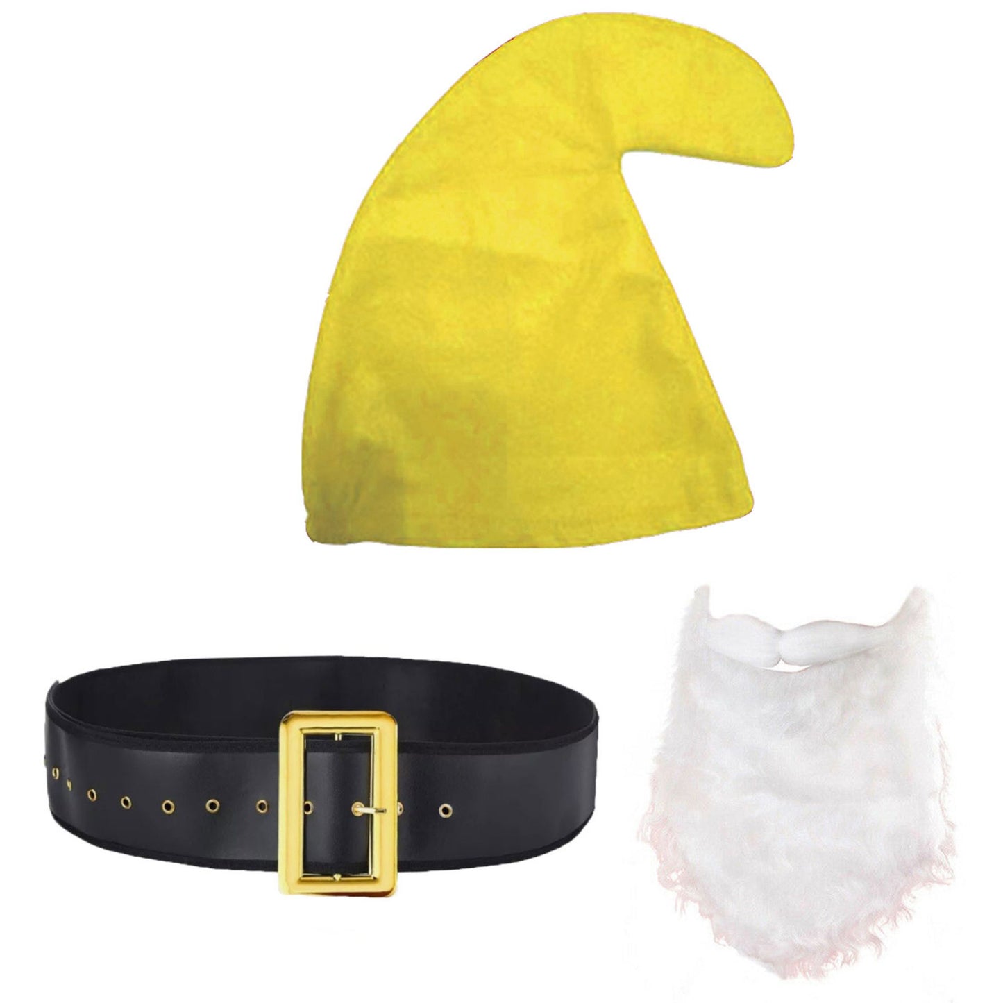 Gnome Hat, Beard & Belt Set